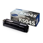 Afbeelding van Samsung CLT-K504S toner cartridge zwart (origineel) | SAMCLT-K504S