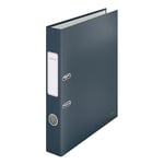 Afbeelding van Leitz Cosy ordner soft touch | A4 | karton | fluweel grijs | tot 350 vel | LEI10620089