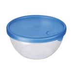 Afbeelding van Sunware Club Cuisine vershoudbakje | transparant/blauw | 19 cm | SUN71201263