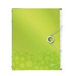 Afbeelding van Leitz 4634 WOW sorteermap | groen metallic | 12 tabs | LEI46340064