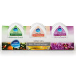 Afbeelding van Pan Aroma Mini Gel Luchtverfrisserset | 3 stuks | QC-PAN-04384