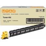 Afbeelding van Utax CK-8514Y (1T02NDAUT0) toner cartridge geel (origineel) | UTACK-8514Y