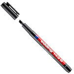Afbeelding van Edding 143B OHP marker | zwart | beitelvormige punt | 1-3 mm | EDD4-143001