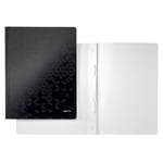 Afbeelding van Leitz 3001 WOW offertemap | A4 | karton | zwart tot | 250 vel | 1 stuk | LEI30010095