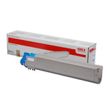 Afbeelding van OKI 43837131 toner cartridge cyaan (origineel) | OKI43837131