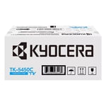 Afbeelding van Kyocera TK-5450C toner cartridge cyaan (origineel) | KYOTK-5450C
