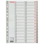 Afbeelding van Esselte 100109 A4 index | plastic | 1-54 | 11-gaats | ESS100109