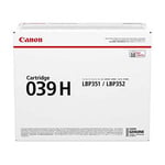 Afbeelding van Canon 039 H toner cartridge zwart hoge capaciteit (origineel) | CAN039HBK