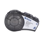 Afbeelding van Brady M21-30-423 tape polyester zwart op wit 38,10 mm x 19,05 mm (origineel) | BRAM21-30-423