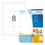 Afbeelding van Herma Premium 4624 permanent hechtende etiketten | A4 | 97 x 67,7 mm | wit | 1600 etiketten | HER4624