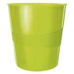 Afbeelding van Leitz 5278 WOW papiermand | polystyreen | metallic groen | LEI52781064