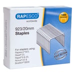 Afbeelding van Rapesco 23/20 nietjes | gegalvaniseerd | 1000 stuks | RAP1241
