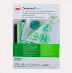 Afbeelding van GBC lamineerhoes 3740400 | glanzend | 2x75 micron | 100 stuks | 3740400