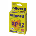 Afbeelding van Olivetti XP 02 (B0218R) 3 kleuren printkop hoge capaciteit (origineel) | OLIXP02