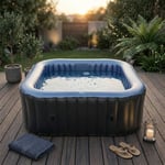 Afbeelding van Mspa Tekapo opblaasbare bubbel massage jacuzzi | 6 personen | 185 x 185 x 68 cm | 930 liter | MSPAC-TE062