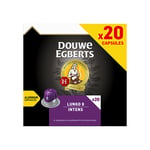 Afbeelding van Douwe Egberts Lungo Intens koffiecups | 20 stuks | DOU4057016