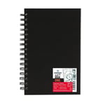 Afbeelding van Canson 400039212 tekenalbum | hardcover | zwart | spiraal | 80 vel | CAN400039212