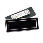 Afbeelding van Posta naambadge krijtbord | met magneet | 75 x 25 mm | 10 stuks | POS908001