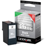 Afbeelding van Lexmark 18C2170 nr. 36XL inktcartridge zwart hoge capaciteit (origineel) | LEX18C2170