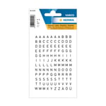 Afbeelding van Herma 4154 A-Z etiketten | 5 mm | zwart/transparant | 240 etiketten | HER4154
