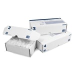 Afbeelding van Raadhuis postpakketdoos bedrukt | karton | wit | 5 stuks | RAARD-351118-5