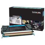 Afbeelding van Lexmark C746A1CG toner cartridge cyaan (origineel) | LEXC746A1CG