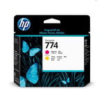 Afbeelding van HP P2V99A nr. 774 printkop magenta en geel (origineel) | HPP2V99A