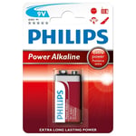 Afbeelding van Philips batterij Power 9V | E-block | 6LR61 | PHI6LR61P1B/10