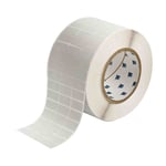 Afbeelding van Brady THT-5-434-10 label polyester gemetalliseerd 25,40 x 12,70 mm (origineel) | BRATHT-5-434-10