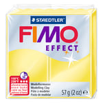 Afbeelding van Fimo 8020-104 klei effect | transparant geel | 57 gram | STA8020-104