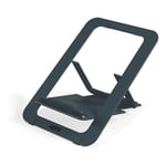 Afbeelding van Leitz 63460089  Ergo aluminium ultraplatte laptopstandaard | verstelbaar | donkergrijs | tot 17 inch | LEI63460089