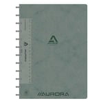 Afbeelding van Aurora 6845.742GRIS Adoc schrift met liniaal | A4 | geruit | 90 gr. | 72 vel | grijs | AUR6845.742GRIS