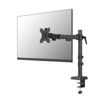 Afbeelding van Neomounts Nero Quick Fix monitorarm | 1 monitor | 10 – 32 inch | zwart | 8 kg | NEODS60-600BL1