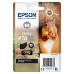 Afbeelding van Epson 478XL inktcartridge grijs hoge capaciteit (origineel) | EPSC13T04F64010