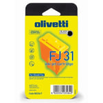 Afbeelding van Olivetti FJ 31 (B0336 F) inktcartridge zwart (origineel) | OLFJ31