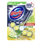Afbeelding van Glorix Power 5 Toiletblok | Citroen | 55 gram | QC-GLO-00056