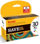 Afbeelding van Kodak 30XL inktcartridge kleur hoge capaciteit (origineel) | Kodak30XLC