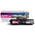 Afbeelding van Brother TN-326M toner cartridge magenta hoge capaciteit (origineel) | BRTN326M