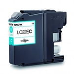 Afbeelding van Brother LC-22EC inktcartridge cyaan (origineel) | BROLC-22EC