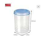 Afbeelding van Sunware Club Cuisine voorraadbus | transparant/blauw | 5 liter | SUN07901263