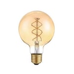 Afbeelding van Q-Nomic E27 spiraal LED-gloeilamp | DIMBAAR | 5W | G125 glas | QNLED01193