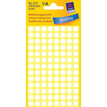 Afbeelding van Avery Zweckform 3175 markeringspunten | 8 mm | wit | 416 etiketten | AVE3175