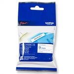 Afbeelding van Brother M-K223BZ tape blauw op wit 9mm x 8m (origineel) | BROMK-223