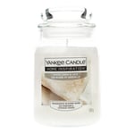 Afbeelding van Yankee Candle Home Inspiration geurkaars | White Linen & Lace | Large Jar | 538 g | YA833NA8910