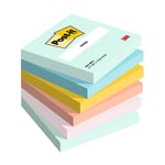 Afbeelding van 3M Post-it notes | 76  x 76 mm | Beachside | 6 x 90 ve | 3M7100259201