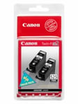 Afbeelding van Canon PGI-525PGBK inktcartridge zwart 2 stuks (origineel) | CANB-PGI525