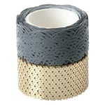 Afbeelding van Folia washi tape | grijs/goud | 2 stuks | FOL29201