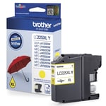 Afbeelding van Brother LC-225Y XL inktcartridge geel hoge capaciteit (origineel) | BRLC-225Y