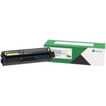 Afbeelding van Lexmark 20N2XY0 toner cartridge geel extra hoge capaciteit (origineel) | LEX20N2XY0