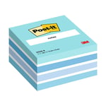 Afbeelding van 3M 2028B Post-it notes kubus | 76 x 76 mm | pastelblauw | 450 vel | 3M2028B